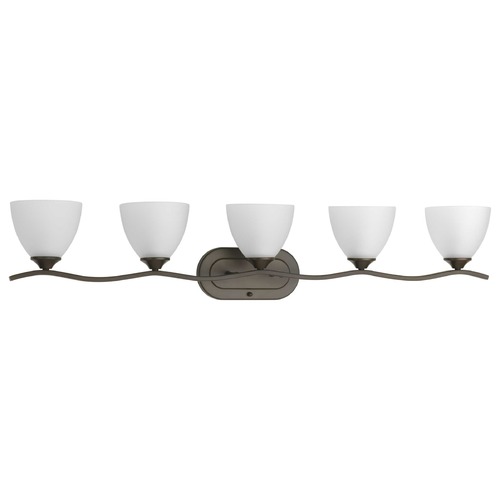Progress Lighting Laird Antique Bronze 5-Light Bathroom Light by Progress Lighting P300099-020
