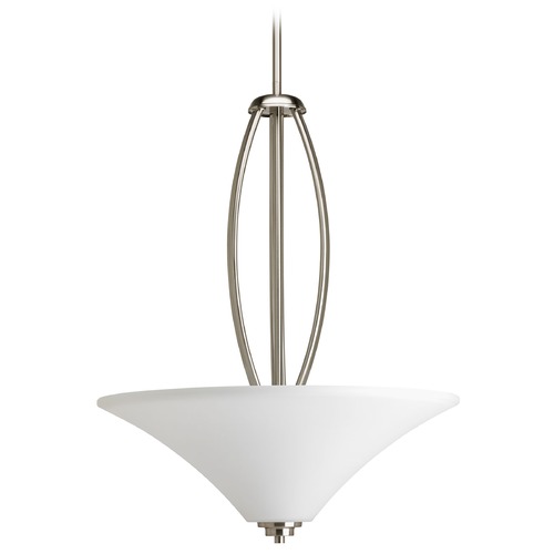 Progress Lighting Joy Pendant in Brushed Nickel by Progress Lighting P3951-09