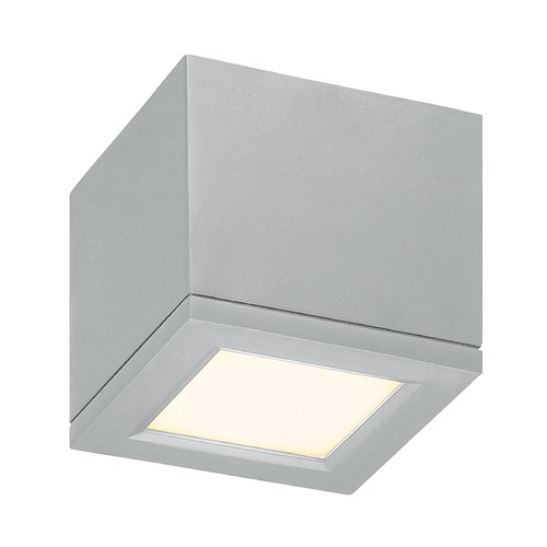 WAC Lighting Rubix Aluminum LED Flush Mount by WAC Lighting FM-W2505-AL