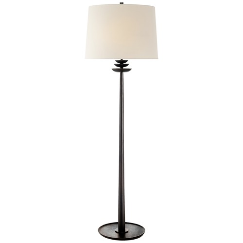 Visual Comfort Signature Collection Aerin Beaumont Floor Lamp in Aged Iron by Visual Comfort Signature ARN1301AIL