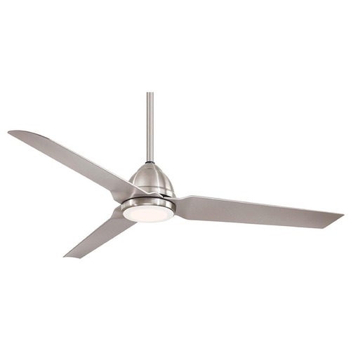 Minka Aire Java 54-Inch Wet Rated Fan in Brushed Nickel Wet by Minka Aire F753L-BNW