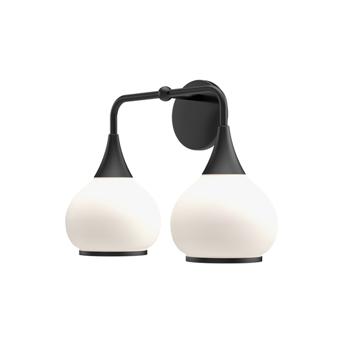 Alora Lighting Alora Lighting Hazel Matte Black Bathroom Light VL524217MBOP