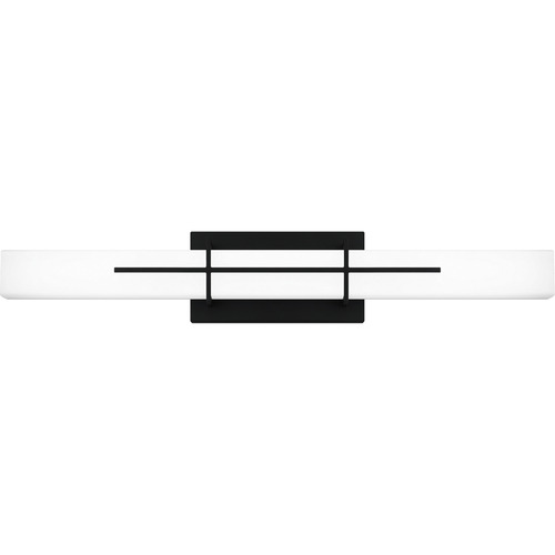 Quoizel Lighting Giselle Matte Black LED Vertical Bathroom Light by Quoizel Lighting PCGI8528MBK