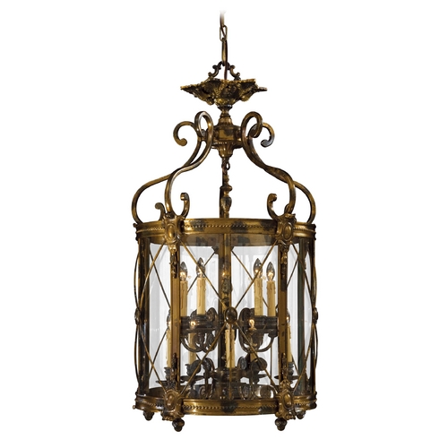 Metropolitan Lighting Pendant with Clear Glass in Bronze Oxide by Metropolitan Lighting N9203
