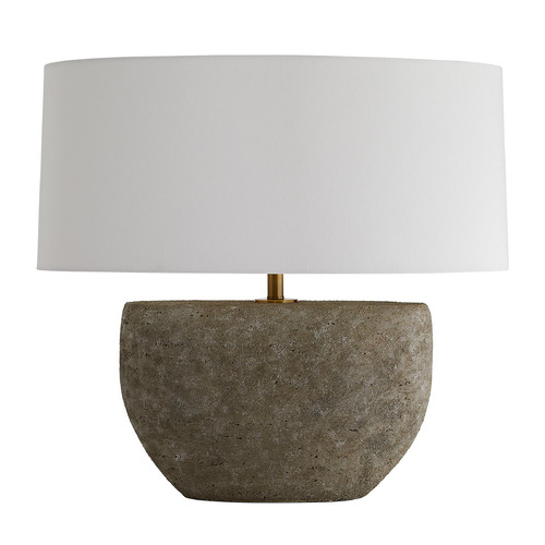 Arteriors Home Lighting Odessa 26-Inch Table Lamp in Antique Fossil & Brass by Arteriors Home 49096-652