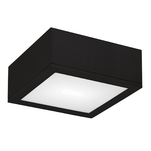 WAC Lighting Rubix Black LED Flush Mount by WAC Lighting FM-W2510-BK