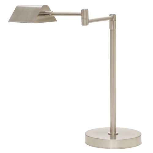 House of Troy Lighting Delta Satin Nickel LED Swing-Arm Lamp by House of Troy Lighting D150-SN