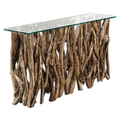 Uttermost Lighting Teak Wood Console by Uttermost Lighting 25593
