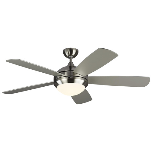 Generation Lighting Fan Collection Discus 52-Inch Smart Fan in Brushed Steel by Generation Lighting Fans 5DISM52BSD