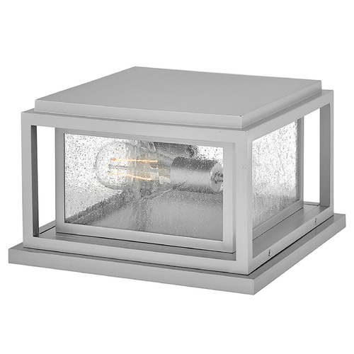 Hinkley Republic Satin Nickel LED Post Light by Hinkley Lighting 1008SI