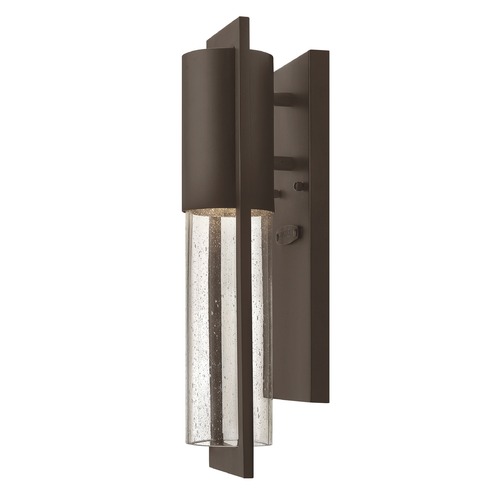 Hinkley Seeded Glass LED Outdoor Wall Light Bronze by Hinkley Lighting 1326KZ-LL