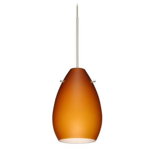 Besa Lighting Besa Lighting Pera Satin Nickel Mini-Pendant Light 1XT-171380-SN