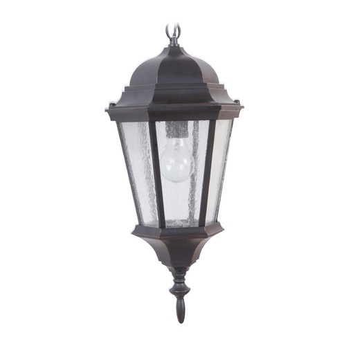 Craftmade Lighting Chadwick Oiled Bronze Gilded Outdoor Hanging Light by Craftmade Lighting Z2911-OBG