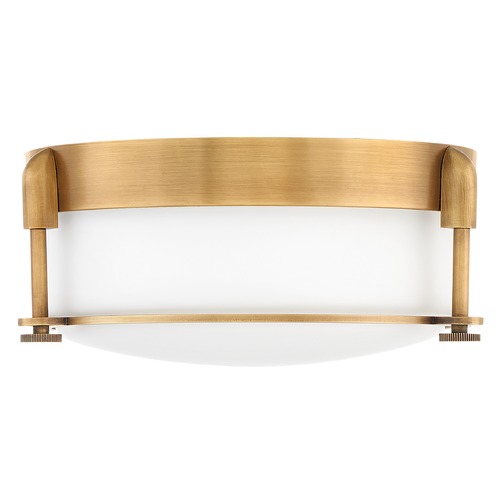 Hinkley Colbin 12.50-Inch Heritage Brass Flush Mount by Hinkley Lighting 3231HB