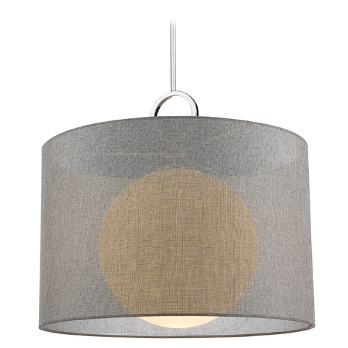 Z-Lite Arosia Chrome Pendant by Z-Lite 194-24G-C