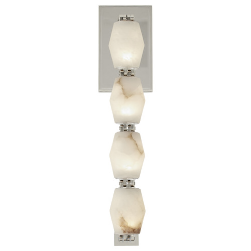 Visual Comfort Modern Collection Visual Comfort Modern Collection Sean Lavin Collier Polished Nickel LED Sconce SLWS54627ALBN