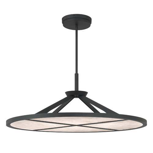 Minka Lavery Stiles 36-Inch LED Pendant in Sand Coal Black by Minka Lavery 2688-66-L