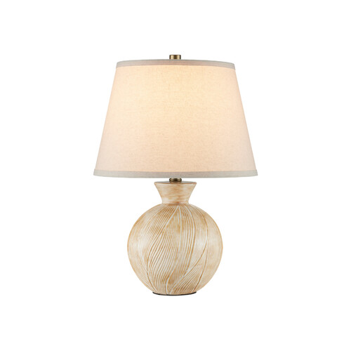 Currey and Company Lighting Brushmark Table Lamp in Beige by Currey & Company Lighting 6000-1052