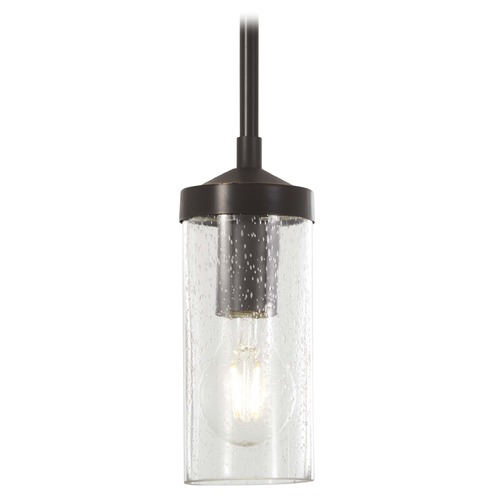 Minka Lavery Bronze with Gold Highlight Mini Pendant by Minka Lavery 4650-579