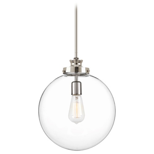 Progress Lighting Penn Pendant in Polished Nickel by Progress Lighting P5328-104