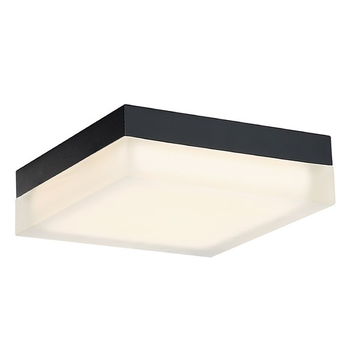 Modern Forms by WAC Lighting Matrix 9-Inch LED Flush Mount in Black by Modern Forms FM-2009-30-BK