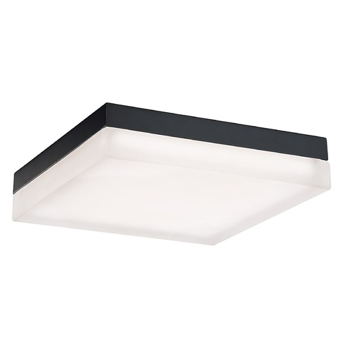 Modern Forms by WAC Lighting Matrix 12-Inch LED Flush Mount in Black by Modern Forms FM-2012-30-BK