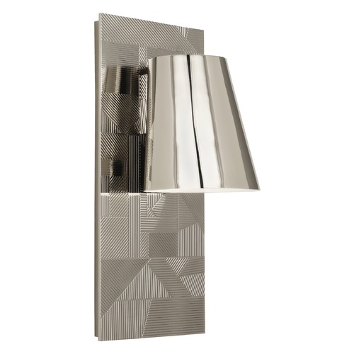 Robert Abbey Lighting Michael Berman Brut Wall Sconce with Metal Shade by Robert Abbey S622
