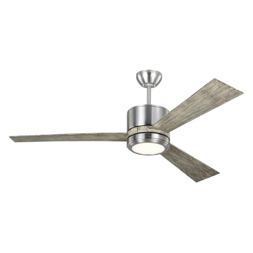 Generation Lighting Fan Collection Vision 52-Inch LED Fan in Matte White by Generation Lighting Fan Collection 3VNR52BSLGD-V1