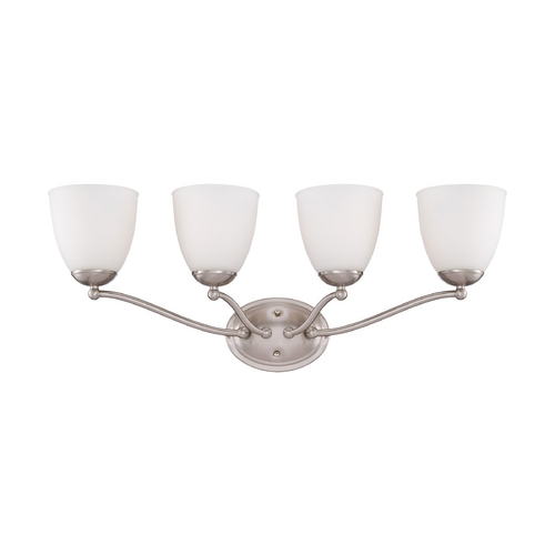 Nuvo Lighting Bathroom Light in Brushed Nickel by Nuvo Lighting 60/5034