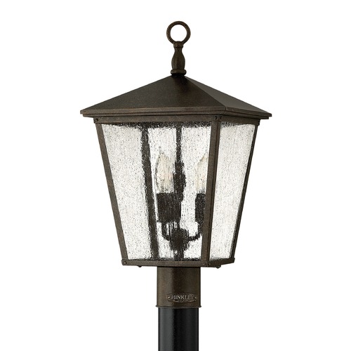 Hinkley Trellis 21-Inch LED Post Light in Regency Bronze by Hinkley Lighting 1431RB-LL