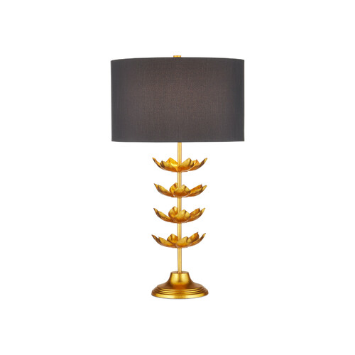 Currey and Company Lighting Awakening Table Lamp in Gold Leaf by Currey & Company 6000-1056
