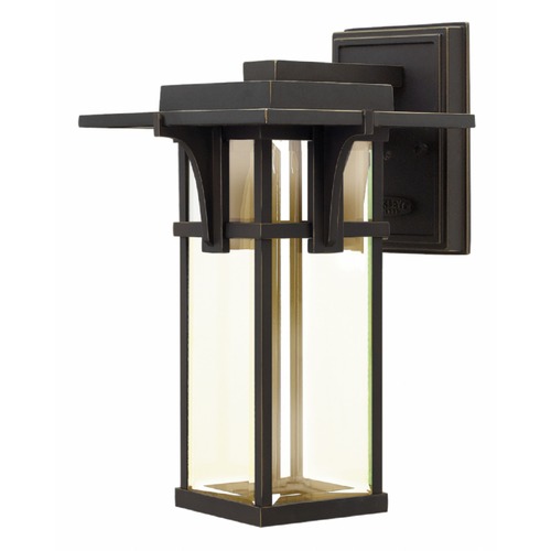 Hinkley Manhattan Oil Rubbed Bronze LED Outdoor Wall Light by Hinkley Lighting 2320OZ-LED