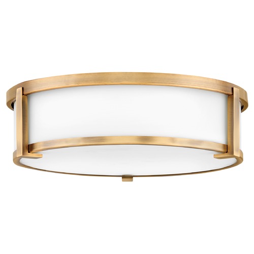 Hinkley Lowell 3-Light Brushed Bronze Flush Mount by Hinkley Lighting 3243BR