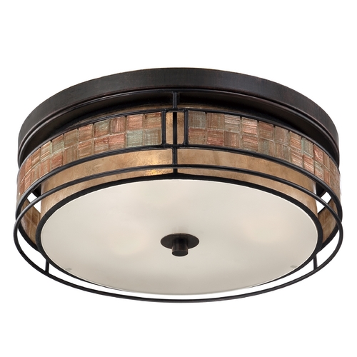 Quoizel Lighting Laguna Flush Mount in Renaissance Copper by Quoizel Lighting MCLG1616RC