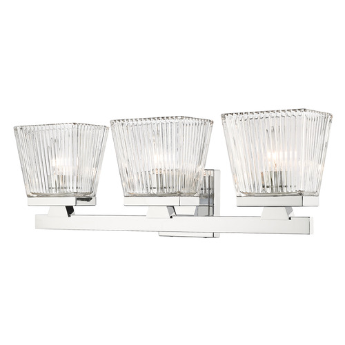 Z-Lite Astor Chrome Bathroom Light by Z-Lite 1936-3V-CH