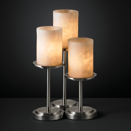 Justice Design Group Clouds Collection Table Lamp by Justice Design Group CLD-8797-10-NCKL