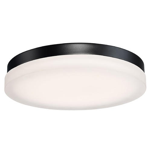 Modern Forms by WAC Lighting Circa 14-Inch 3000K LED Flush Mount in Black by Modern Forms FM-2115-30-BK