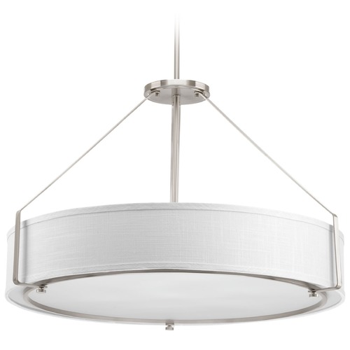Progress Lighting Ratio Brushed Nickel Pendant by Progress Lighting P5021-09
