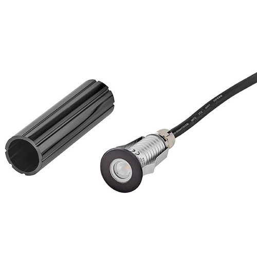 Hinkley Sparta - Dot Stainless Steel Black LED Landscape Lighting by Hinkley Lighting 15074SSB