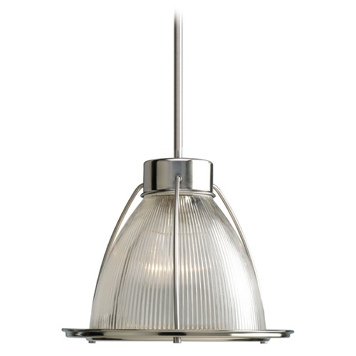 Progress Lighting Coastal Pendant in Brushed Nickel by Progress Lighting P5182-09