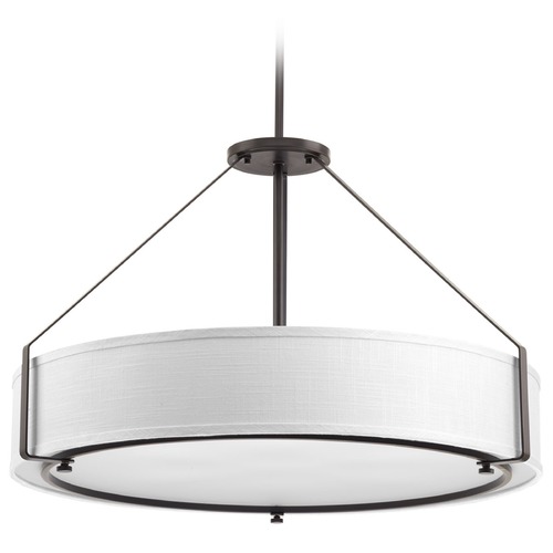 Progress Lighting Ratio Antique Bronze Pendant by Progress Lighting P5021-20
