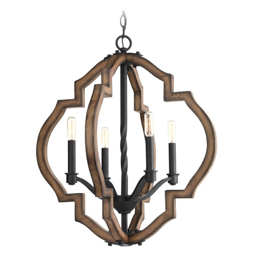 Progress Lighting Spicewood Gilded Iron Pendant by Progress Lighting P4766-71