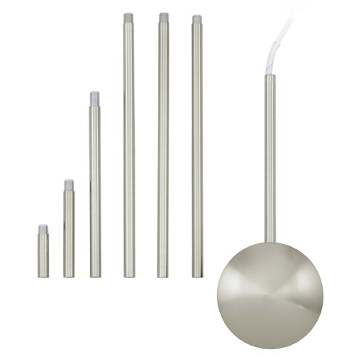 Eglo Lighting 7-Piece 62-Inch Length Electrical Box Extension Set with Cover Plate by Eglo Lighting 88969A