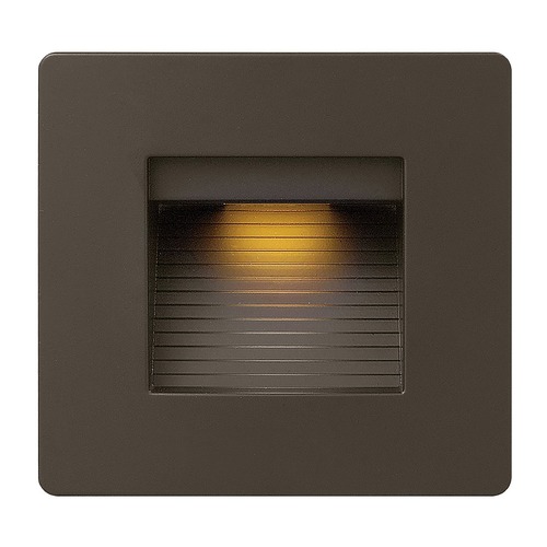 Hinkley Luna 120V LED Horizontal Step Light in Bronze by Hinkley Lighting 58506BZ3K