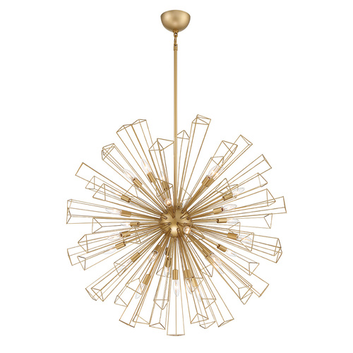 Eurofase Lighting Dendelio 40.50-Inch Chandelier in Gold by Eurofase 43864-024