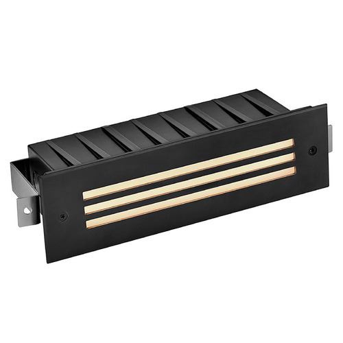 Hinkley Sparta - Dash Stainless Steel Black LED Recessed Deck Light by Hinkley Lighting 15335SSB