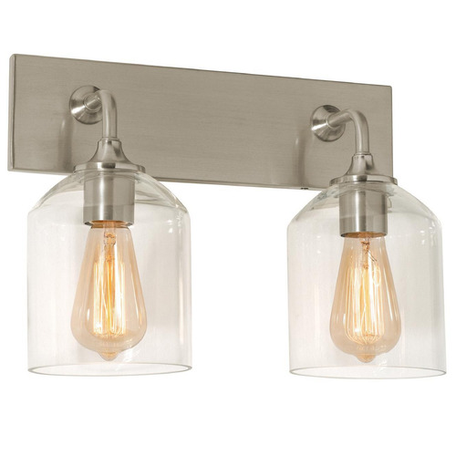 AFX Lighting Afx Lighting William Satin Nickel Bathroom Light WMMV1511MBSN