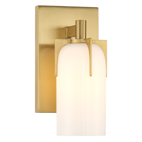 Savoy House Savoy House Lighting Caldwell Warm Brass Sconce 9-4128-1-322