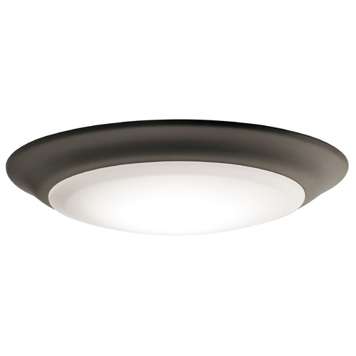 Kichler Lighting Downlight Gen II 7.50-Inch LED Flush Mount in Olde Bronze 3000K by Kichler Lighting 43848OZLED30T