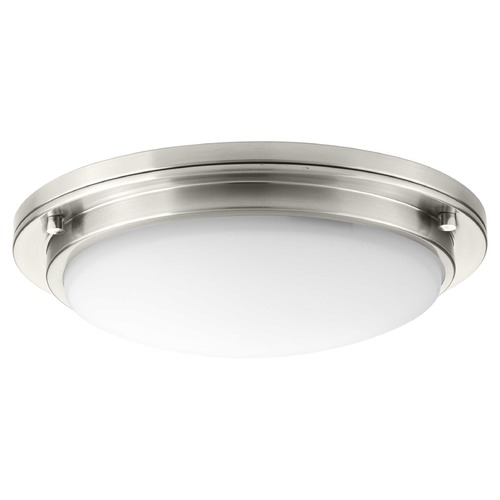 Progress Lighting Apogee Brushed Nickel LED Flush Mount 3000K 1660LM by Progress Lighting P350070-009-30